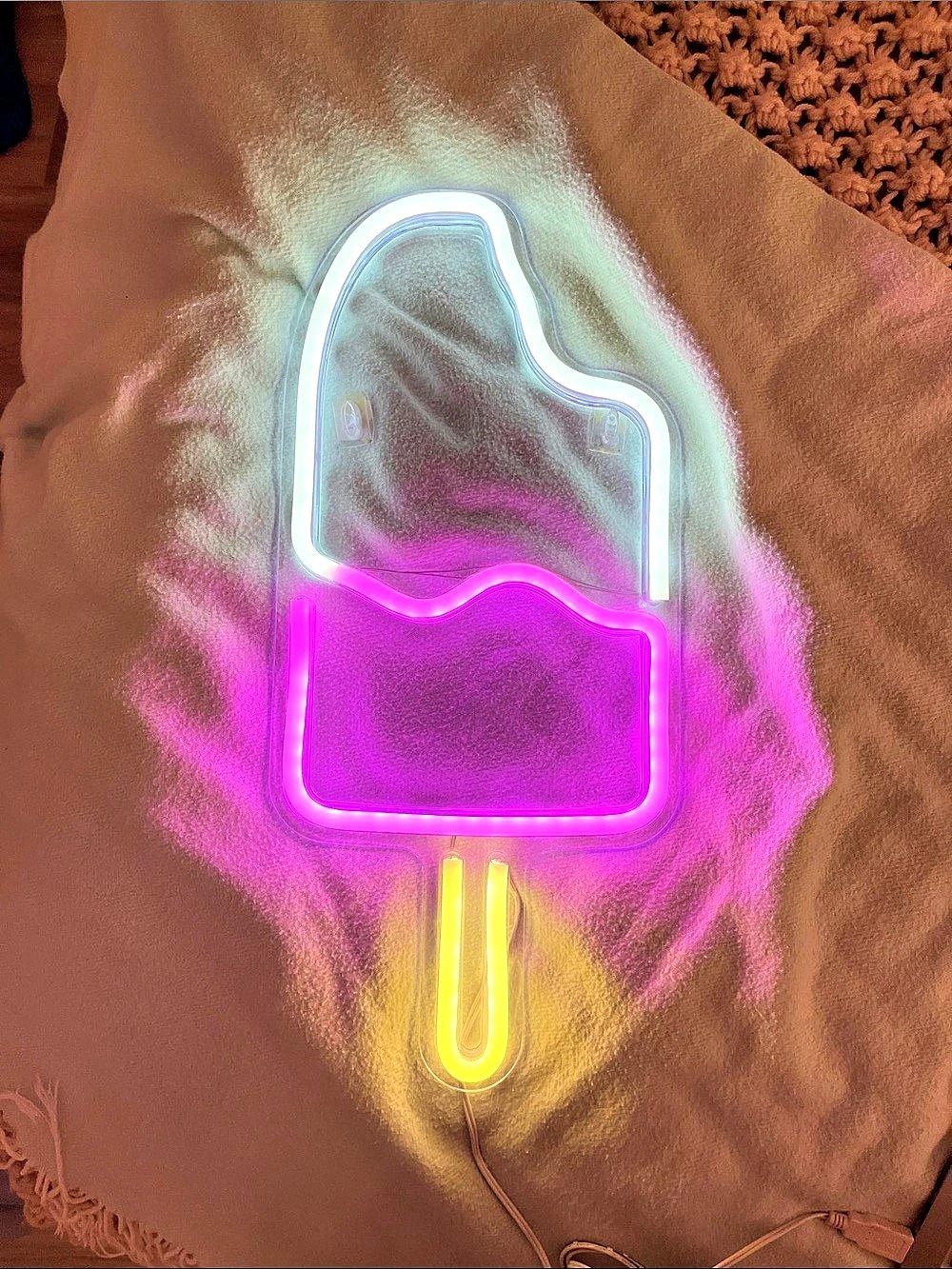 LED Neon Light Popsicle